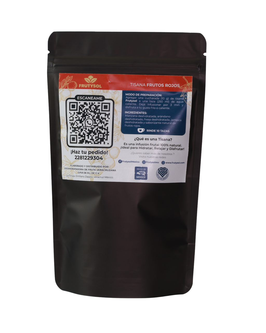 Tisana Frutos Rojos