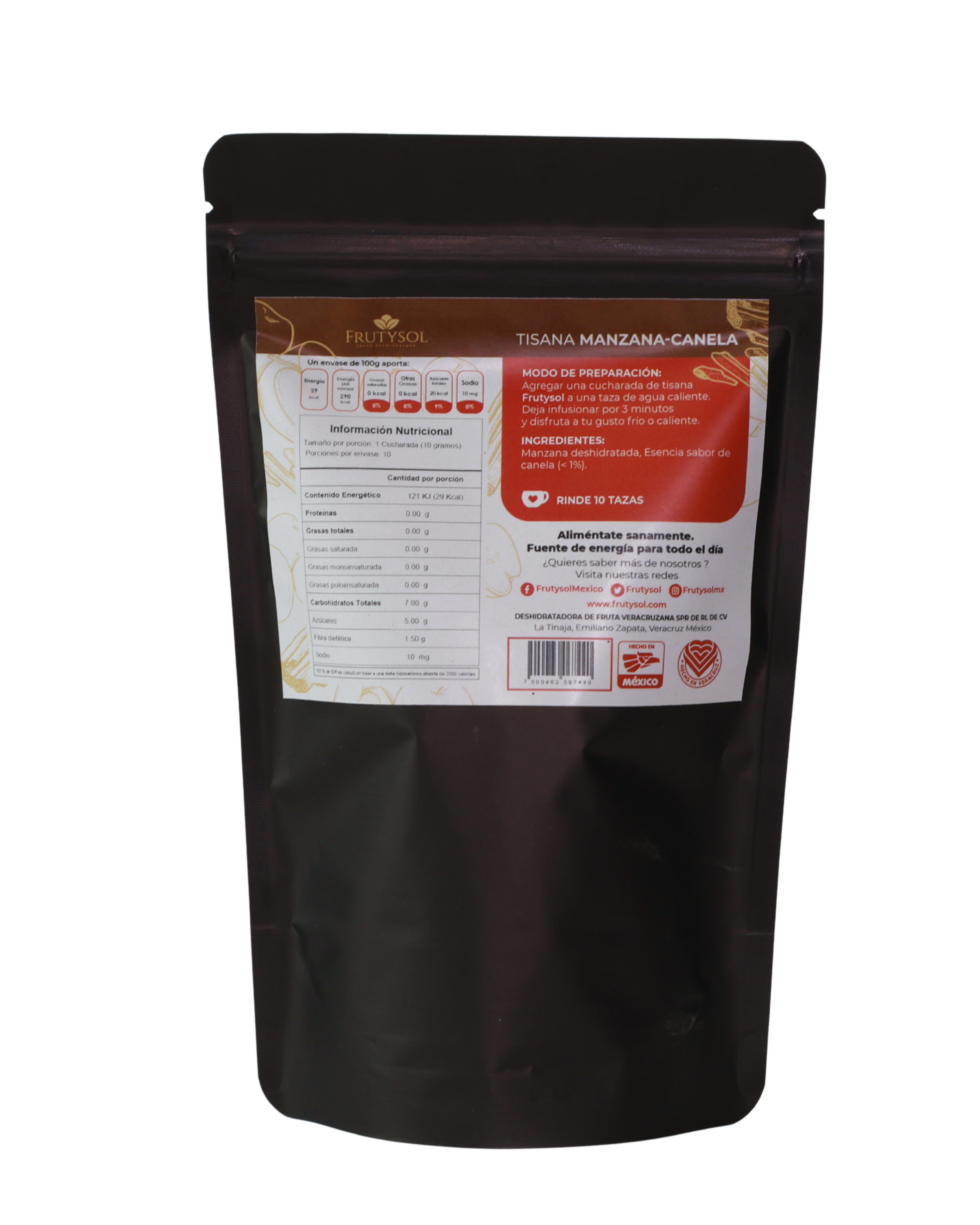 Tisana Manzana Canela