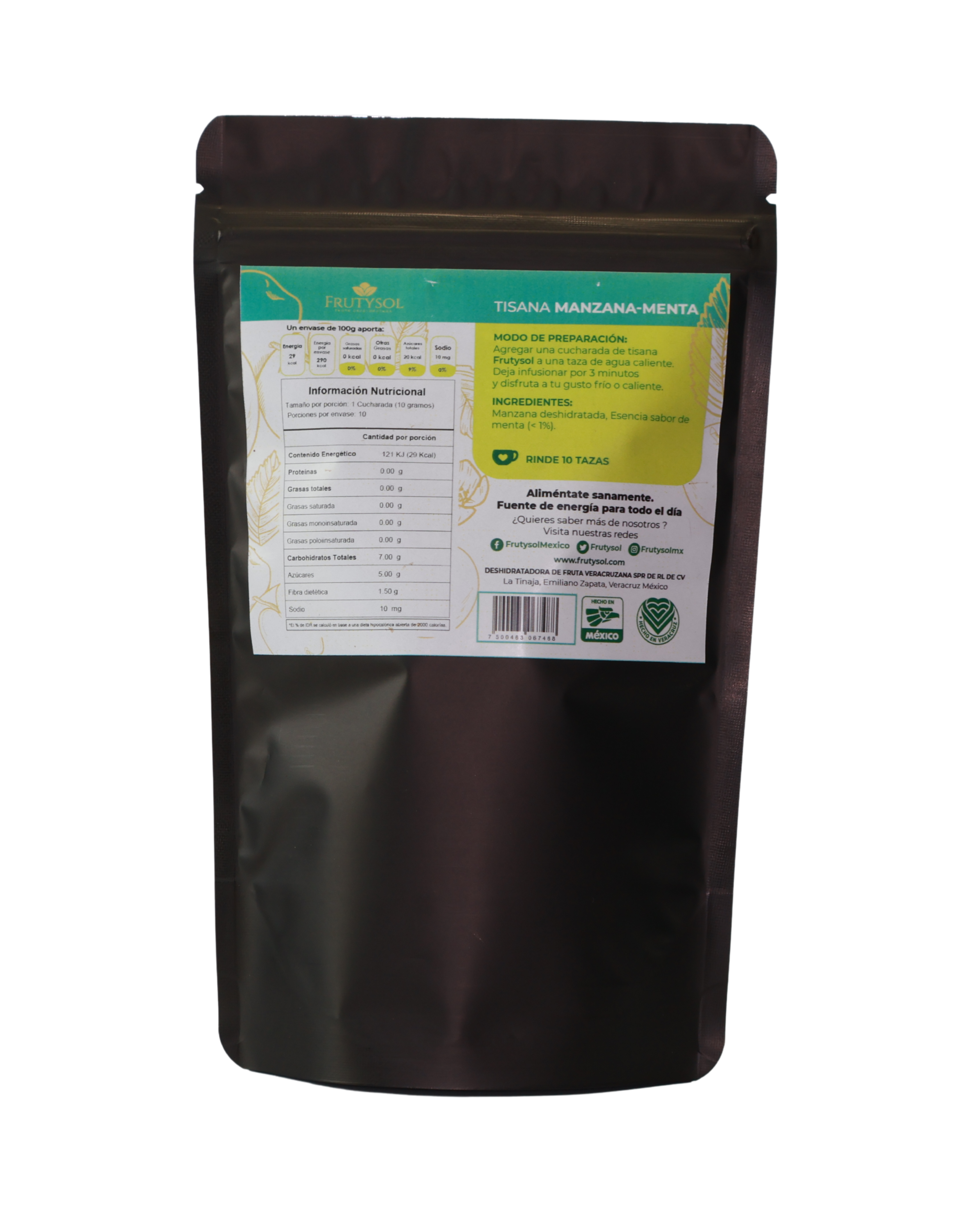 Tisana Manzana Menta